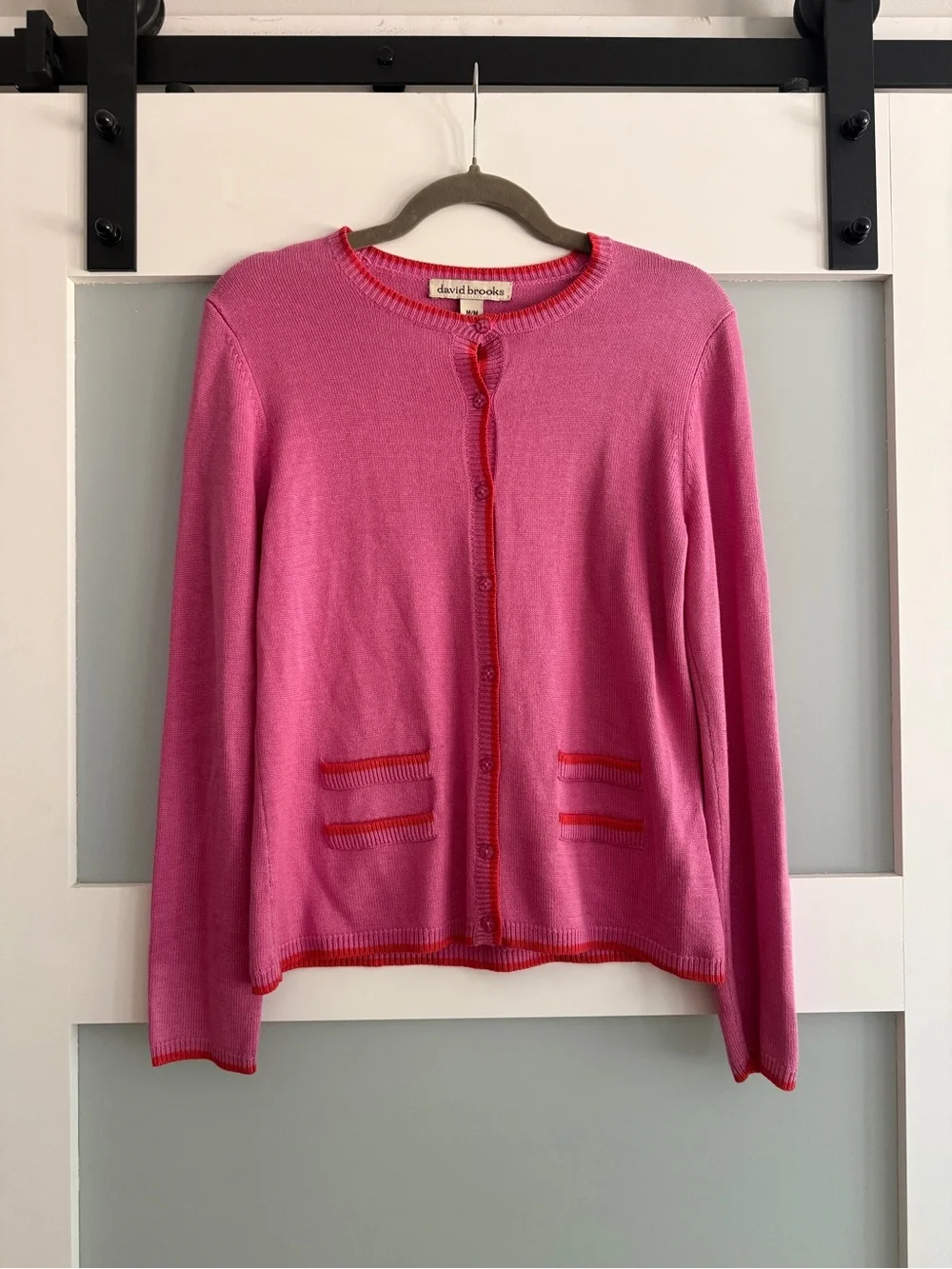 David Brooks Silk & Cashmere Cardigan